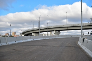 Развязку на пересечении МКАД с Волоколамским шоссе реконструируют