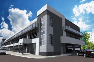 Паркинг с теннисными кортами на крыше появится на севере столицы