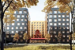 Жилой дом из золотого и черного кирпича построят на юге Москвы