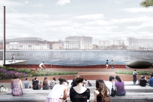 Набережную Марка Шагала реконструируют по новым правилам