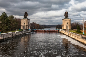 История шлюзов московского гидроузла – в статье на stroi.mos.ru