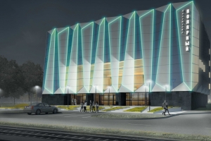 В Москве появится стеклянный кинотеатр-айсберг «Полярный»