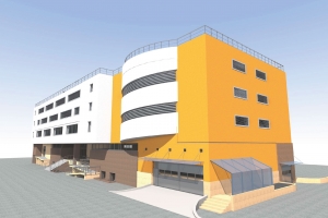 Гараж с магазином и кафе возведут в Левобережном районе