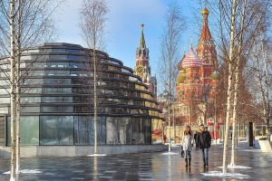 Павильон «Купол» в парке «Зарядье» вновь откроют 19 апреля