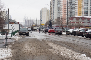 Улицу Кульнева на западе столицы реконструируют