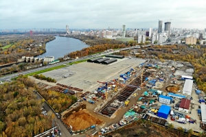 Мнёвниковская пойма: метро, мост через реку, парк и квартал по реновации