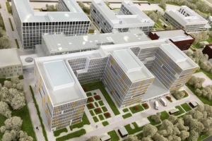 Сергей Собянин: первый этап строительства больницы в Коммунарке завершен