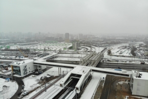 Собянин открыл ТПУ между ж/д платформой НАТИ и станцией МЦК Лихоборы