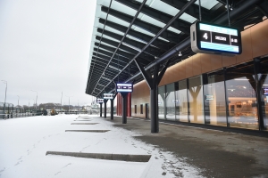 Площадку для разворота автобусов в ТПУ «Саларьево» расширят