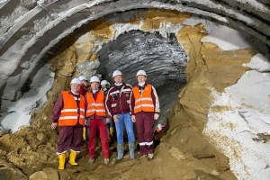 Московские метростроевцы выполнили сбойку первого тоннеля в Сербии