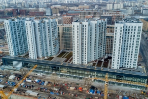 В ЖК «ЗИЛАРТ» ввели дом из четырех башен с подземным паркингом