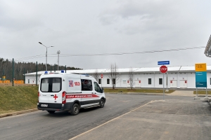 Собянин осмотрел строящийся скоропомощный комплекс ГКБ №15 им. Филатова