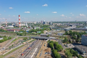 Бочкарев открыл движение по путепроводу между улицами Пруд Ключики и 1-я Фрезерная