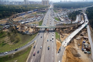 Более 20 километров дорог построили в ТиНАО в 2020 году