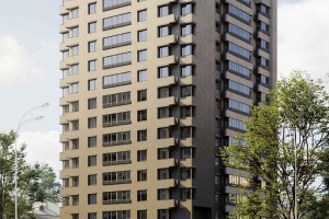 Дом по реновации в САО украсит цветовой спецэффект