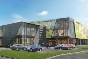 Торговый центр в районе Северное Измайлово украсят перфорированные фасады