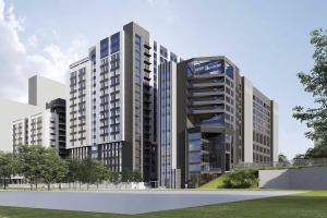 Инженерный корпус со спортзалами на юге столицы украсят витражи