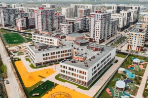 Школу «Логика» на 1300 учеников построили в ЖК «Испанские кварталы»