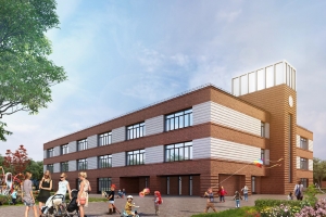 Детский сад с «фонарем» из молочного стекла появится на ЗИЛе