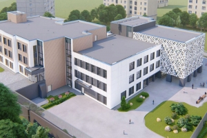 В районе Беговой строят учебный корпус на 400 мест