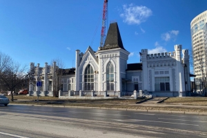 Неоготическое здание Кунцевского вокзала отремонтируют