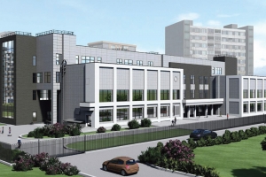 Учебный корпус в Хорошёво-Мнёвниках украсят декоративные пилястры