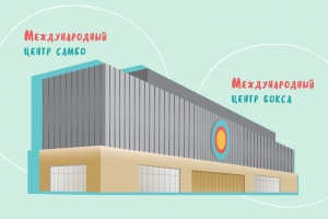 Международный центр самбо и центр бокса в Лужниках