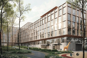 Комплекс детской больницы святого Владимира готов на 44%