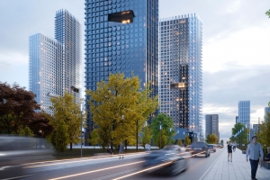 ЖК со смотровыми террасами и гастромаркетом построят у метро «Бутырская»