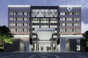 Поликлиника на 750 посещений в смену в районе Строгино готова на 60%