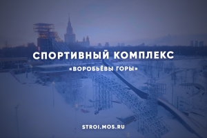 Открыт горнолыжный комплекс «Воробьёвы горы»