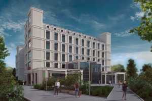 Здание детско-взрослой поликлиники в Царицыно готово на 70%