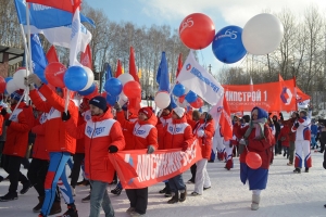 В Москве прошел спортивный праздник «Лыжня строителей»