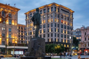 Завершено строительство гостиницы у станции метро «Маяковская»