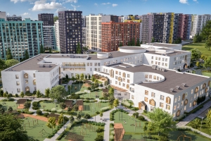 Крупный образовательный комплекс в Коммунарке готов на 70%