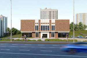 Началась отделка фасада культурно-досугового центра в Северном Бутово