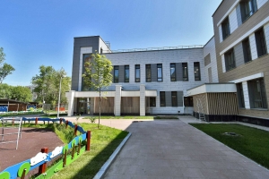 Завершено благоустройство территории детского сада в районе Ховрино