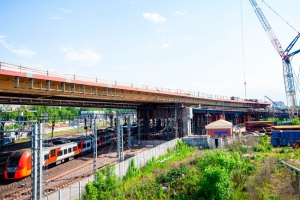 Собянин: новые эстакады через МЦК разгрузят Третье транспортное кольцо