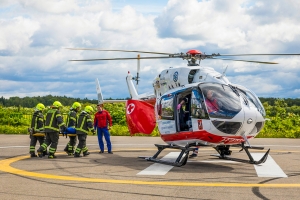 Вертолетная площадка появилась в медцентре «Коммунарка»