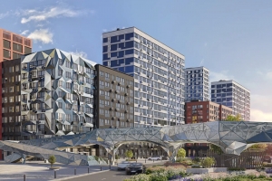 Пешеходный мост и паркинг появятся в жилом квартале «Прокшино»