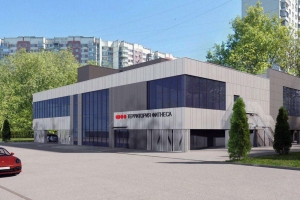 Витражи из темного стекла украсят ФОК в районе Ново-Переделкино