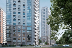 Фасады разной фактуры украсят дом по реновации в районе Бабушкинский