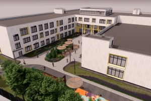 В здании школы в районе Богородское началась отделка