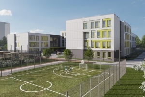 Школу с цветными панелями построят в районе Дмитровский