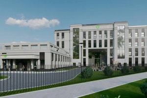 Готов монолит здания детской поликлиники в Зеленограде