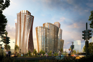 Жилой комплекс в виде бутонов экзотических цветов появится в районе Обручевский