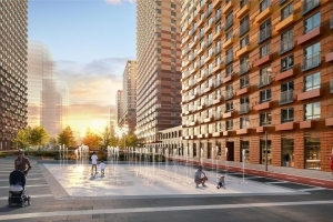 Бульвар с сухим фонтаном и детскими площадками появится в Очаково-Матвеевском