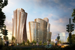 В районе Обручевский появится жилой комплекс с корпусами-«бутонами»