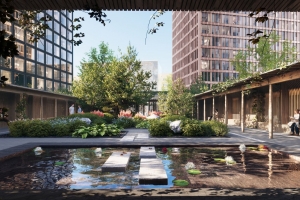 Японский сад и мини-лес появятся в жилом комплексе в районе Савёловский