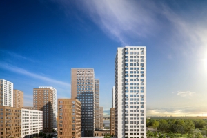 В Метрогородке ввели новостройку из двух корпусов